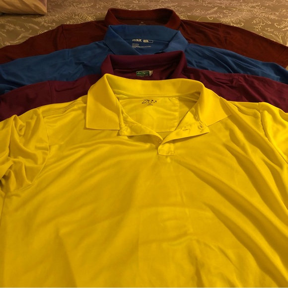 Van Heusen Other - 4 - XXL polo tops. Menswear 2XL 👕 not so surprise box - four polo tops